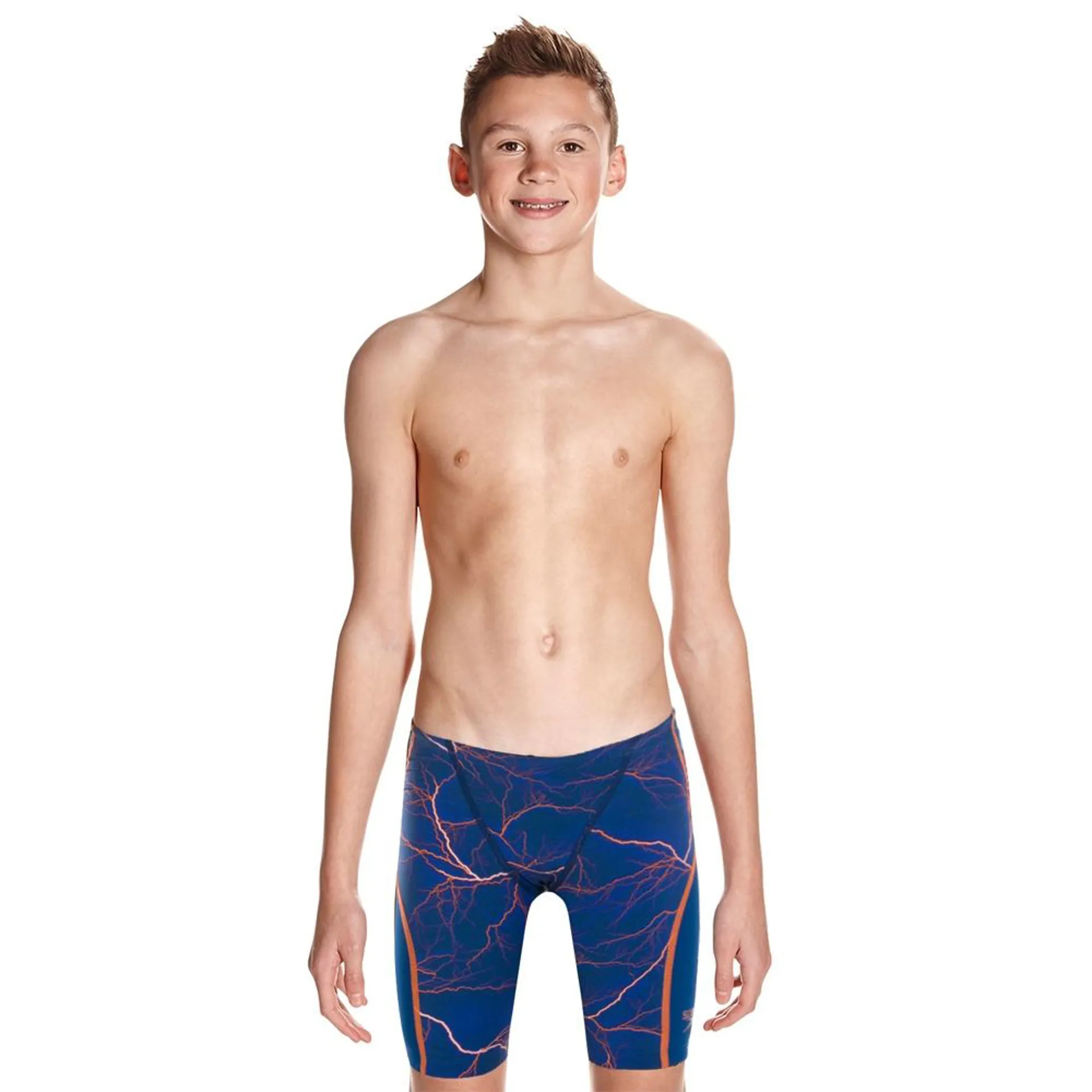 Speedo Fastskin Junior LZR Racer X Jammer Blue/Orange 32
